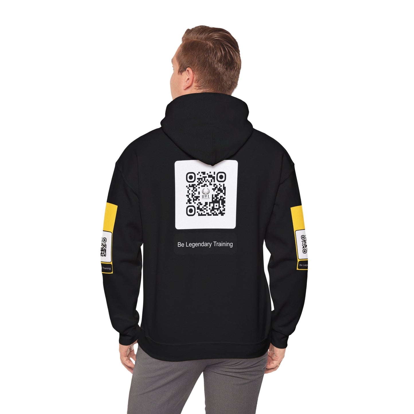 Be Legendary "American Mind State" Grind Hoodie - Unisex Heavy Blend™ Sweatshirt with Motivational Design