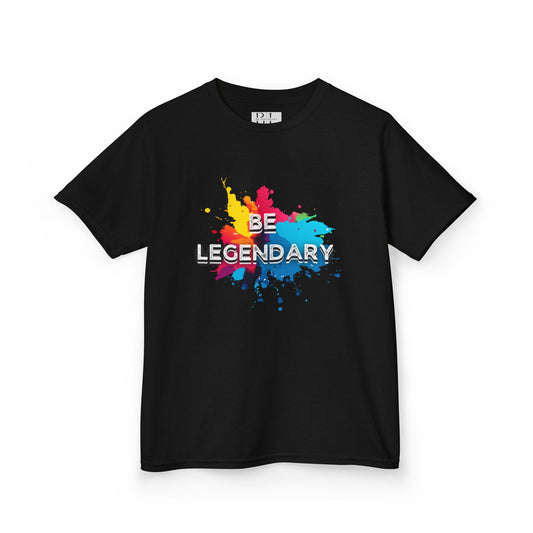 "Kids" Be Legendary "The Passover" Heavy Cotton Tee - Colorful Splash Design for Fun Adventures