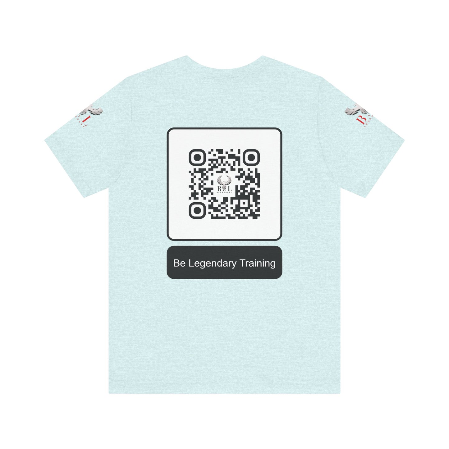 Be Legendary "Nobility" Power Unisex Tee - Inspiring Short Sleeve Shirt with QR Code