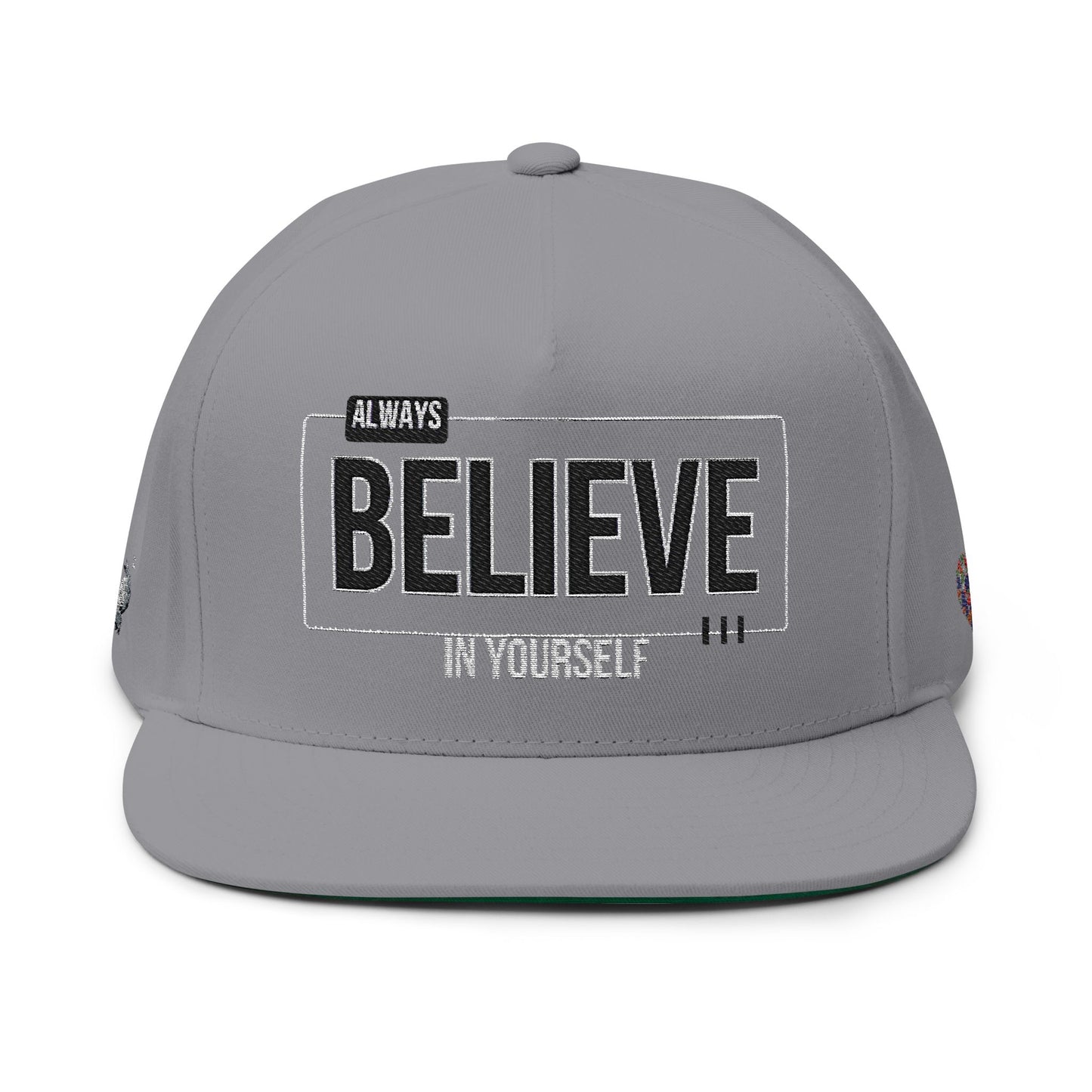 Be Legendary "The Doctrine" Inspirational Flat Bill Cap - Always Believe in Yourself