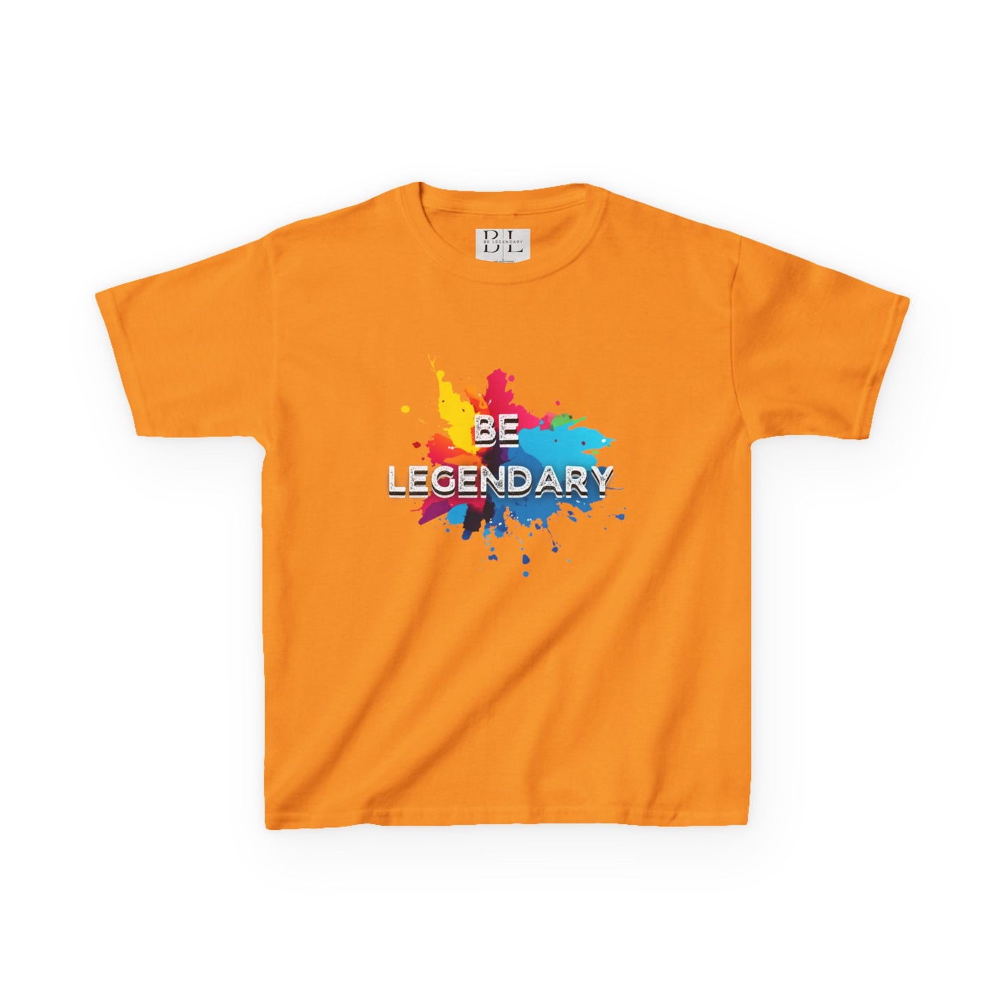 "Kids" Be Legendary "The Passover" Heavy Cotton Tee - Colorful Splash Design for Fun Adventures