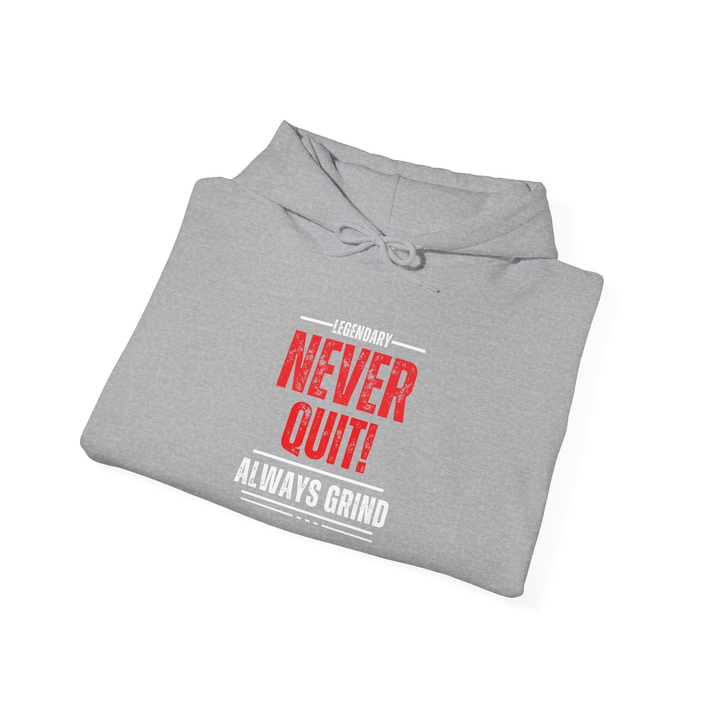 Be Legendary "American Mind State" Grind Hoodie - Unisex Heavy Blend™ Sweatshirt with Motivational Design