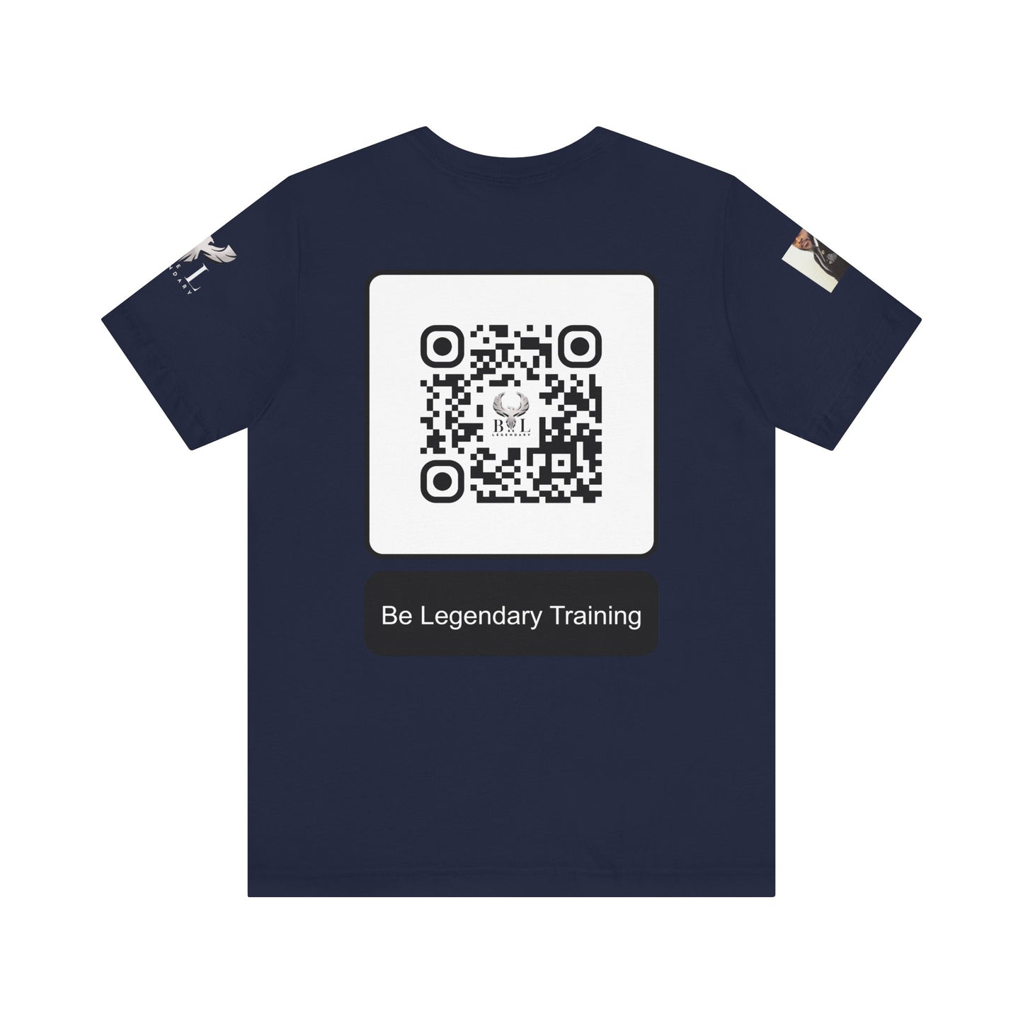 Be Legendary "Pearly Gates" Inspirational Unisex Tee: 'Blessings from Heaven' - Orange Short Sleeve Shirt