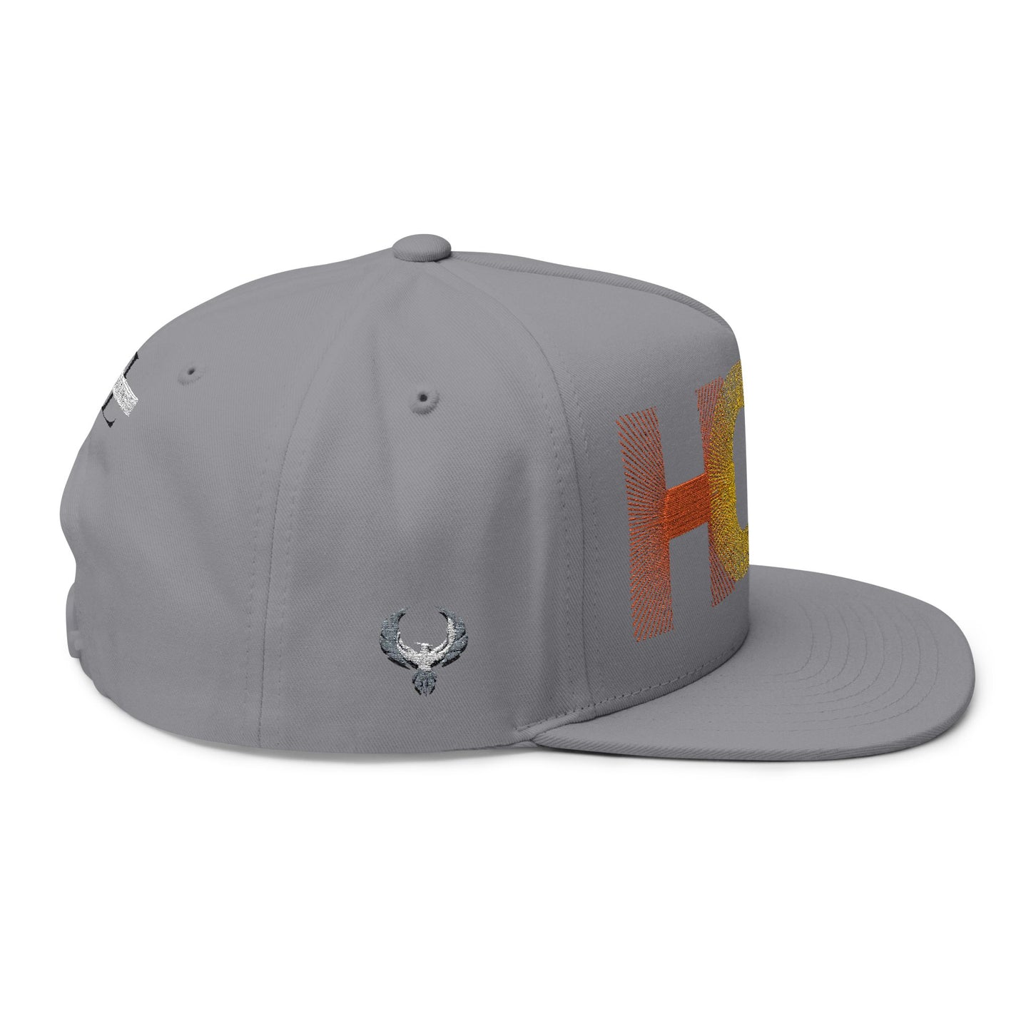 Be Legendary Crown" Hope Embroidered Flat Bill Cap - Stylish & Motivational Hat