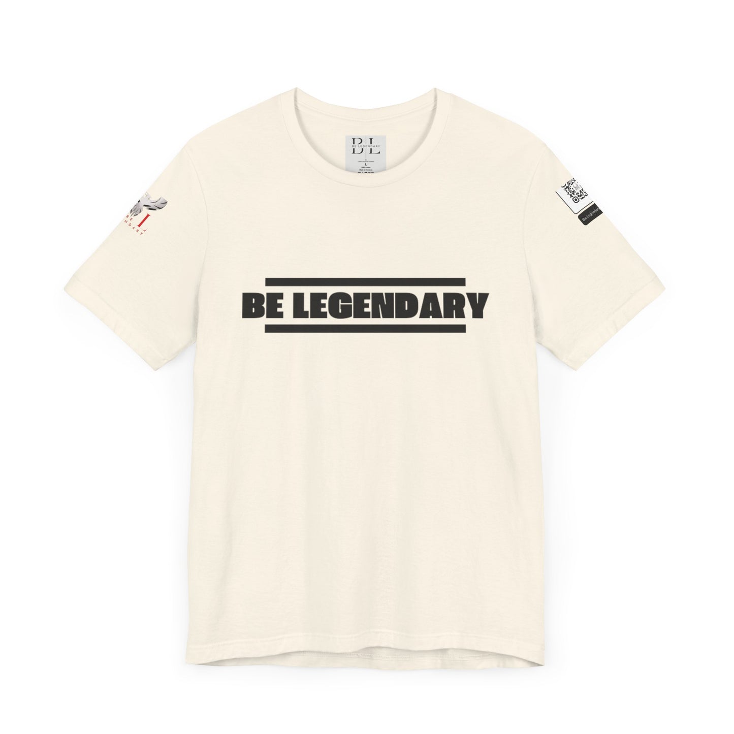 BE LEGENDARY "繁盛 幸運" Hanse Kouun Edition. Unisex Short Sleeve Tee, Graphic T-Shirt, Anime Art Apparel, Casual Wear, Gift for Him/Her