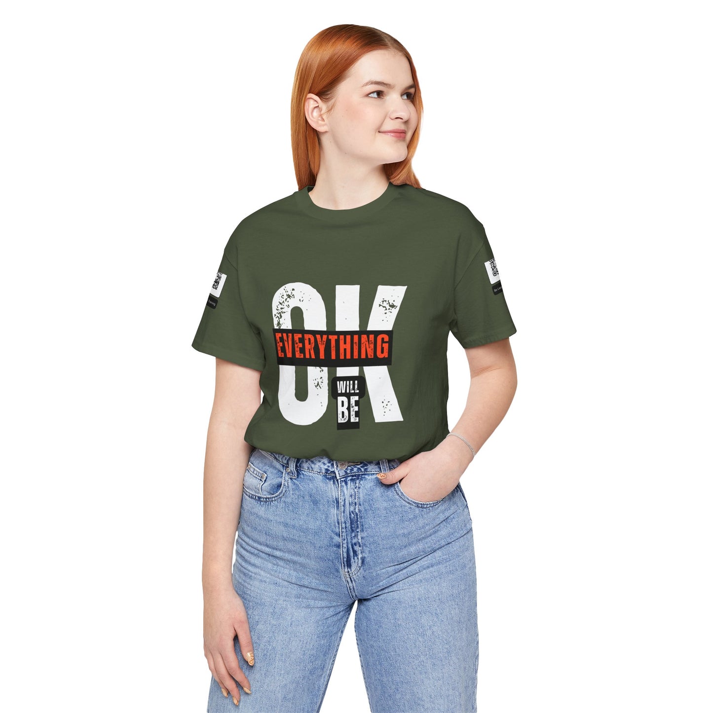 Be Legendary "Everything OK" Motivational Short Sleeve Tee - "Everything Will Be"