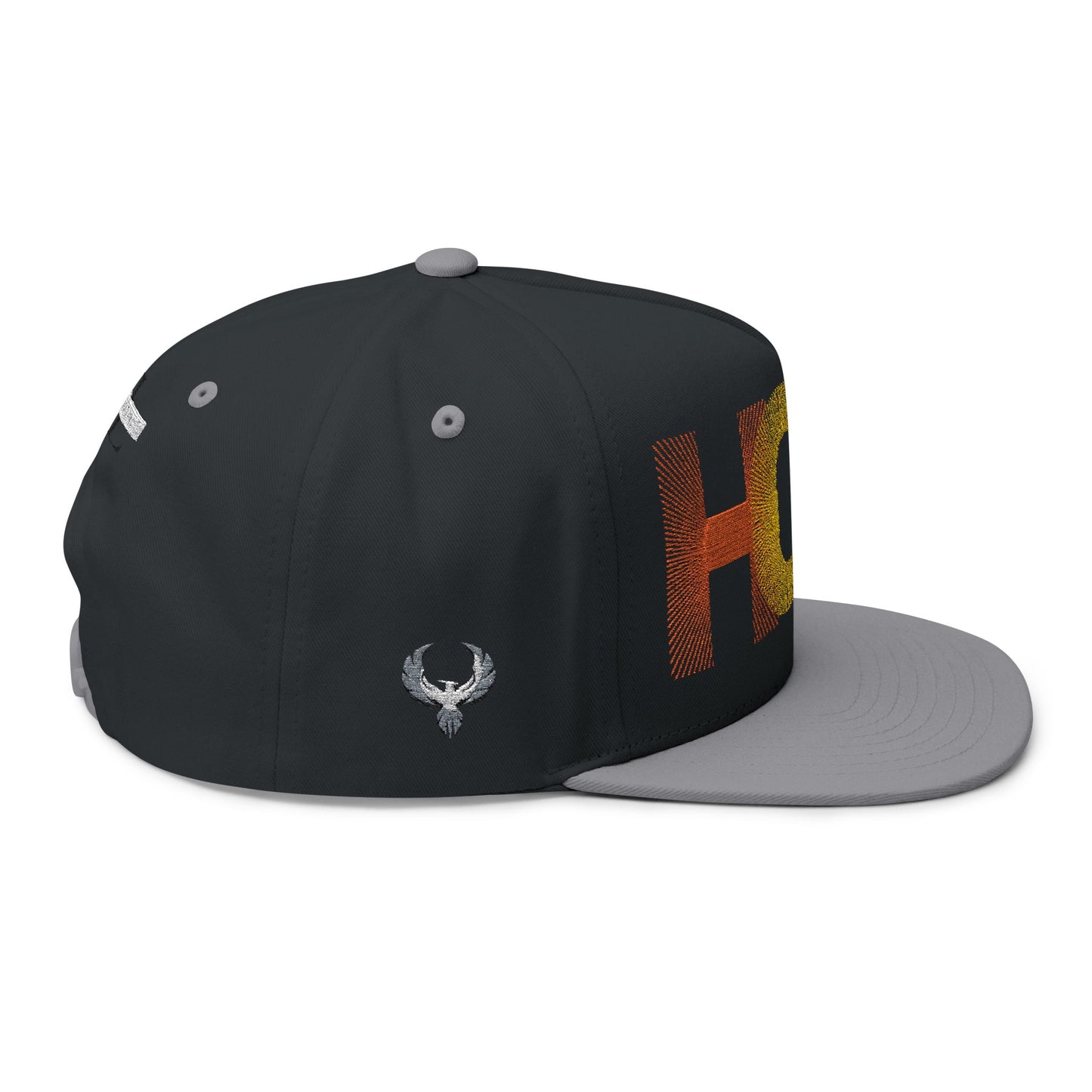 Be Legendary Crown" Hope Embroidered Flat Bill Cap - Stylish & Motivational Hat