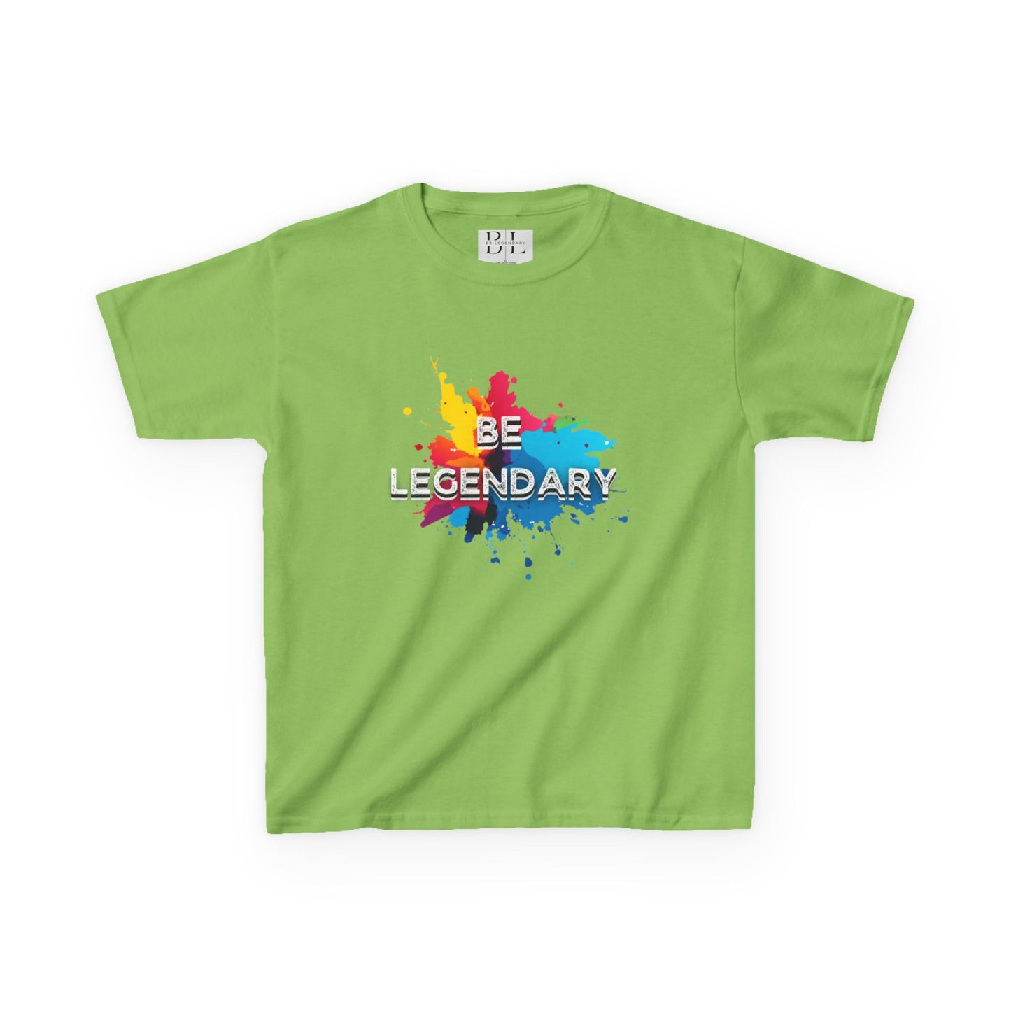 "Kids" Be Legendary "The Passover" Heavy Cotton Tee - Colorful Splash Design for Fun Adventures