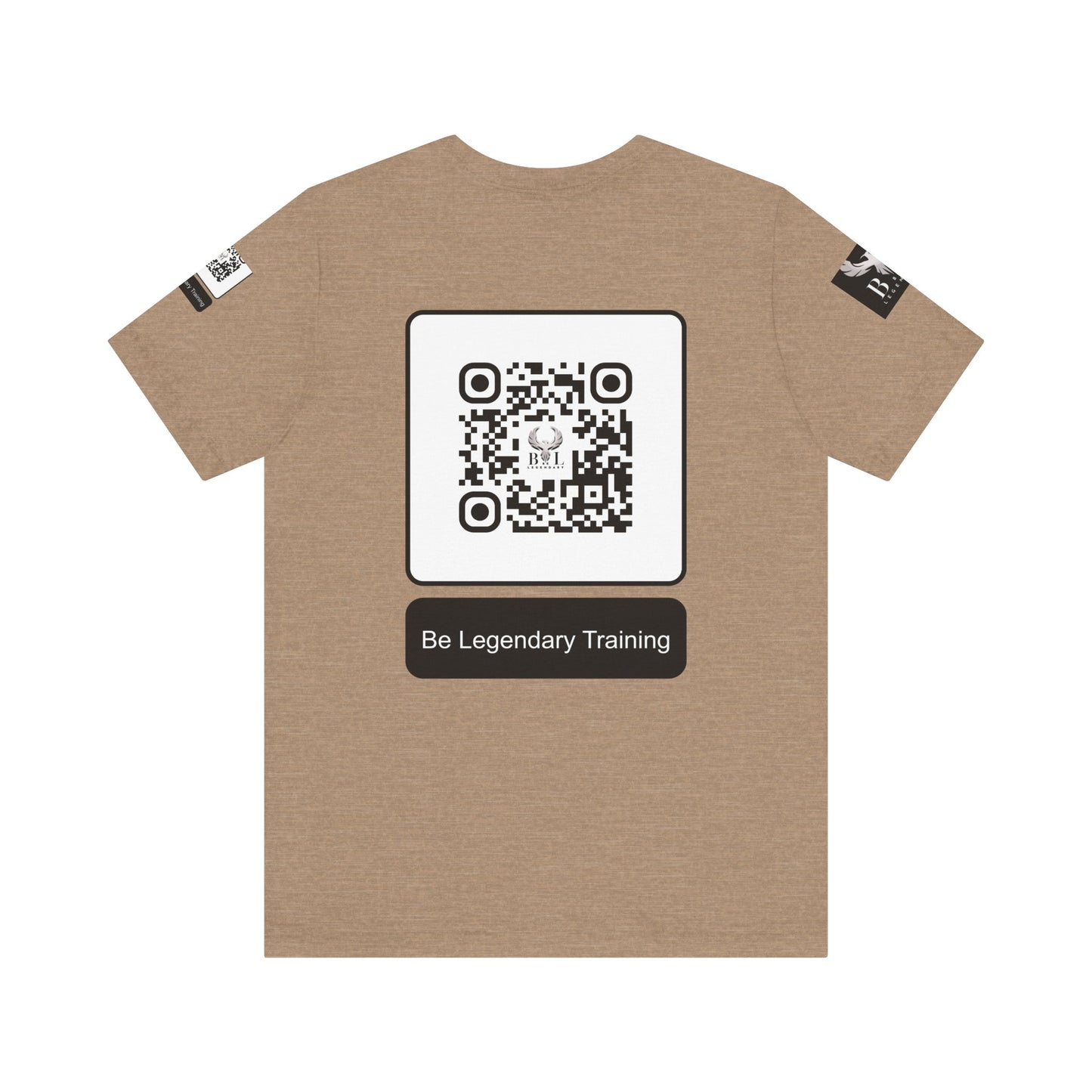 Be Legendary "Heavens View"  Vibes Unisex Short Sleeve Tee - Retro Palm Tree Design