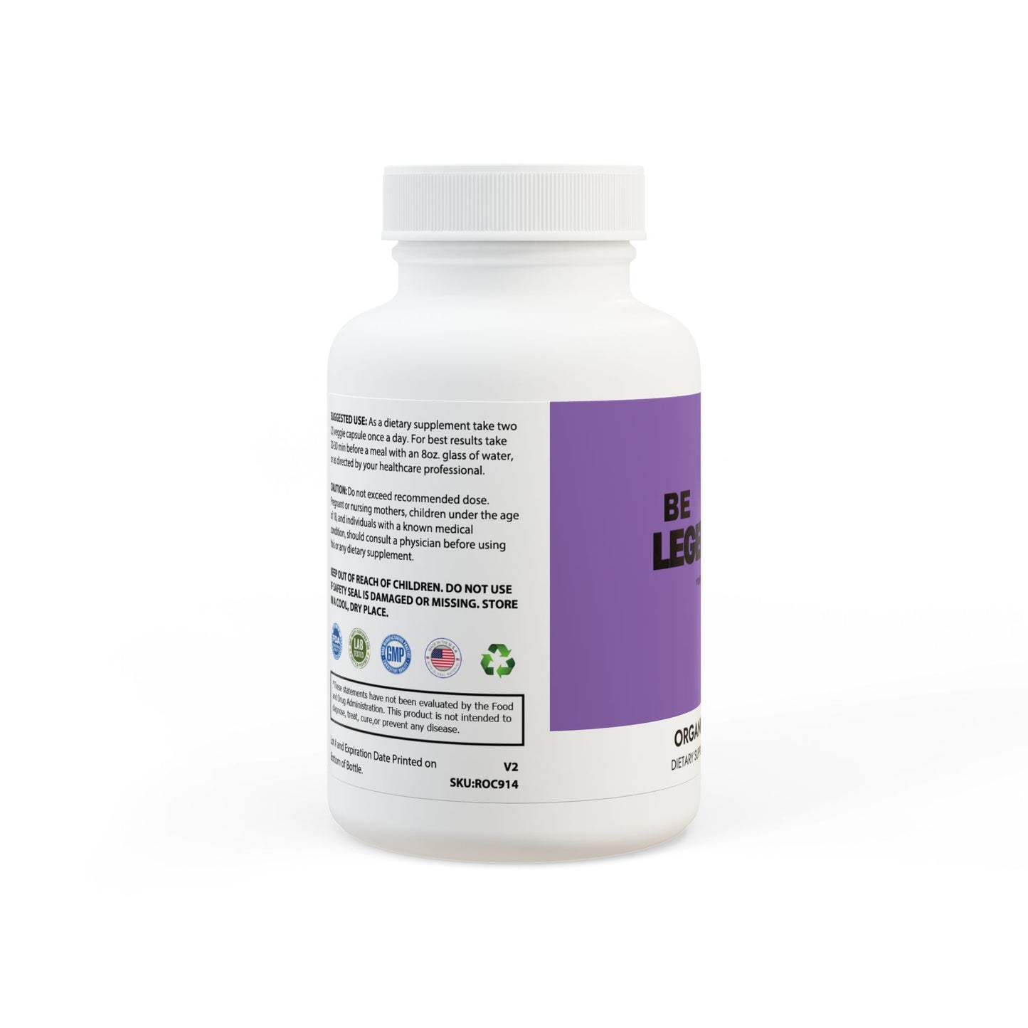 Be Legendary Beetroot Supplement (60 Capsules)