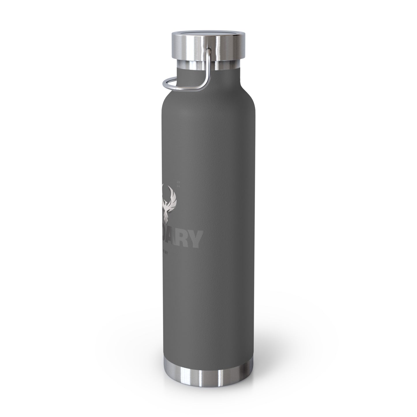 Be Legendary "Holy Grail" Inspirational Copper Vacuum Insulated Bottle - 22oz, ‘Be Legendary’ Design