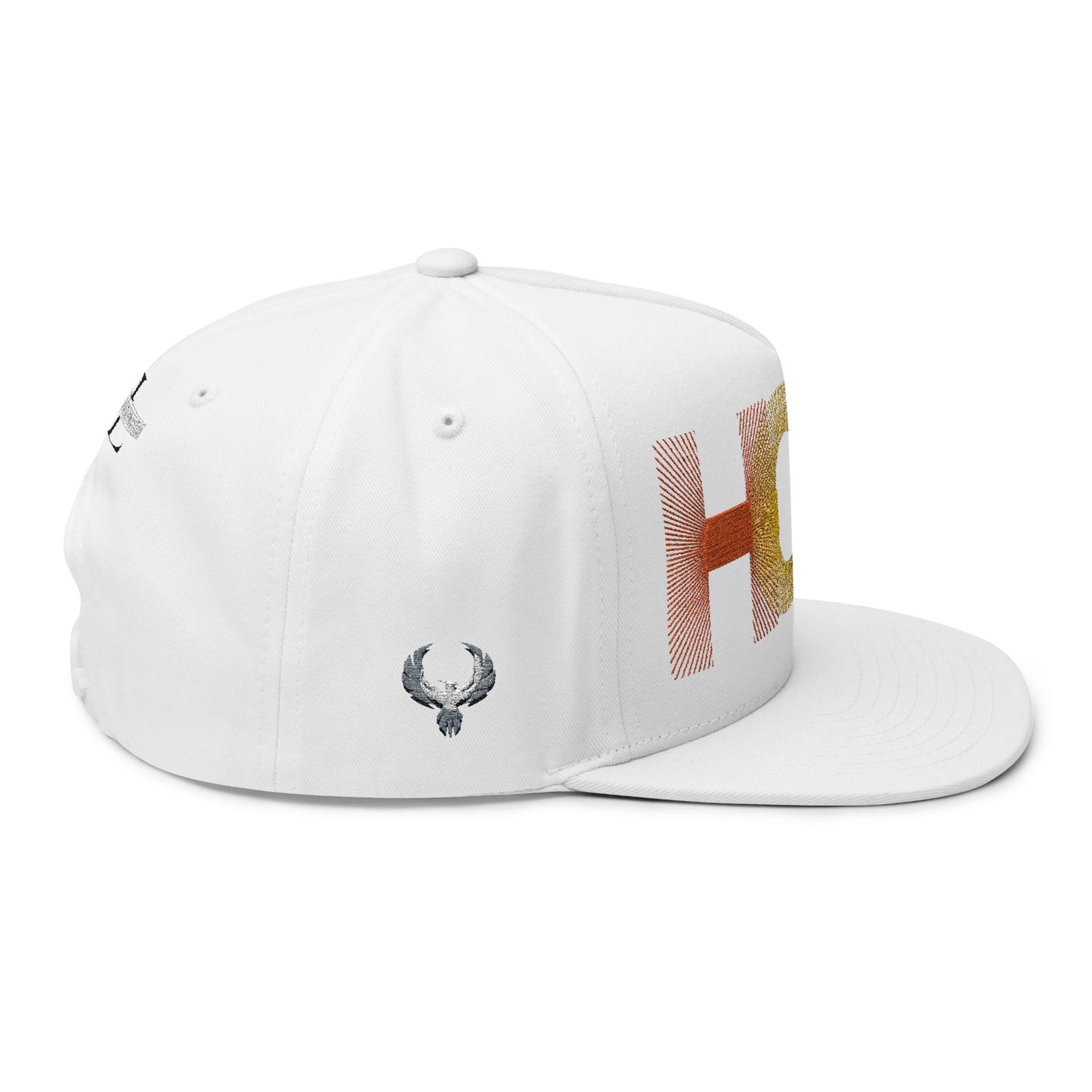 Be Legendary Crown" Hope Embroidered Flat Bill Cap - Stylish & Motivational Hat
