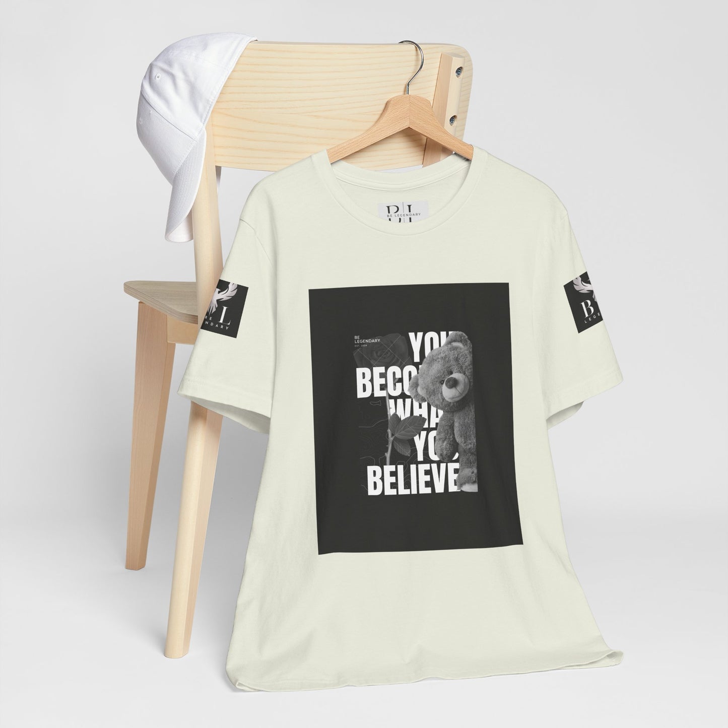 Be Legendary "T-Bear" Motivational Unisex Tee - "You Become What You Believe"
