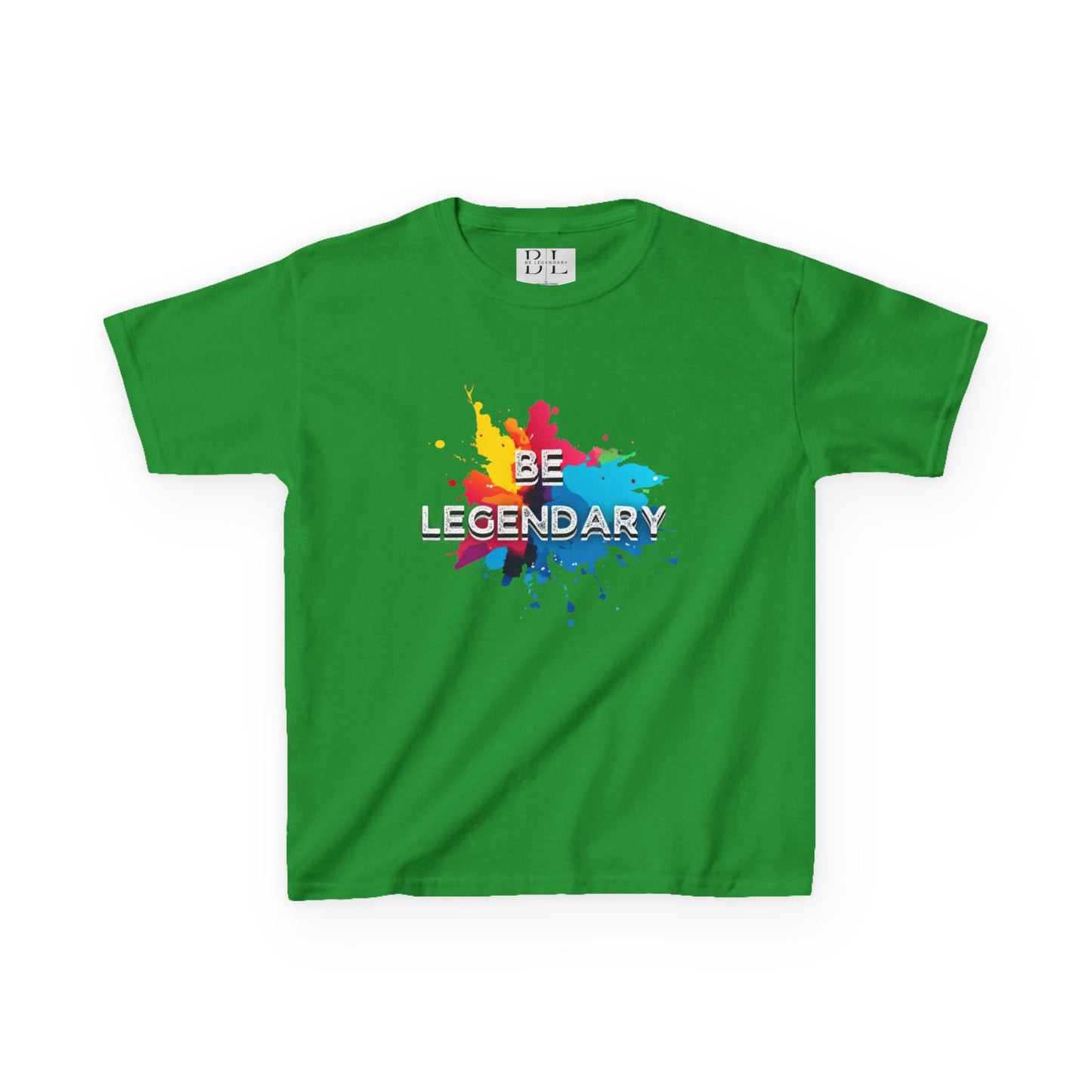"Kids" Be Legendary "The Passover" Heavy Cotton Tee - Colorful Splash Design for Fun Adventures