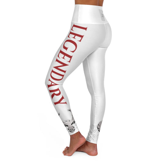 High Waisted Yoga Leggings (AOP)