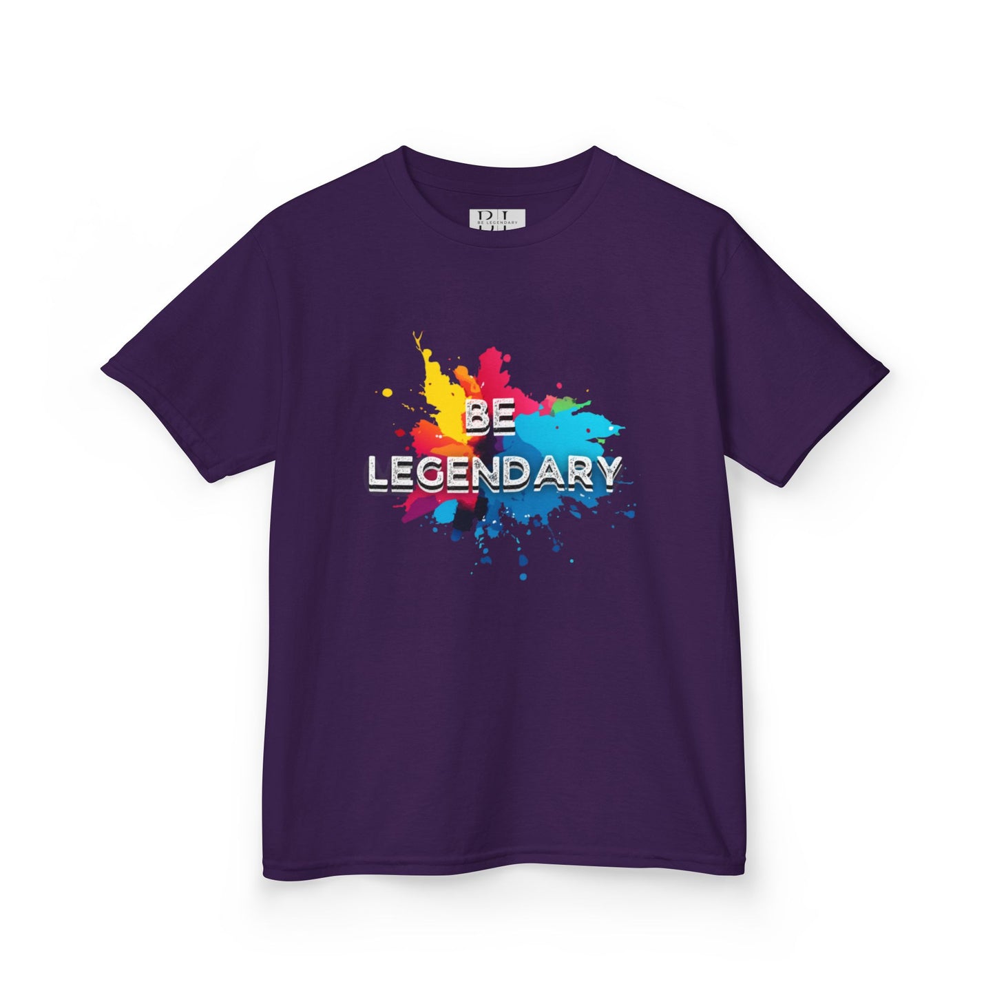 "Kids" Be Legendary "The Passover" Heavy Cotton Tee - Colorful Splash Design for Fun Adventures