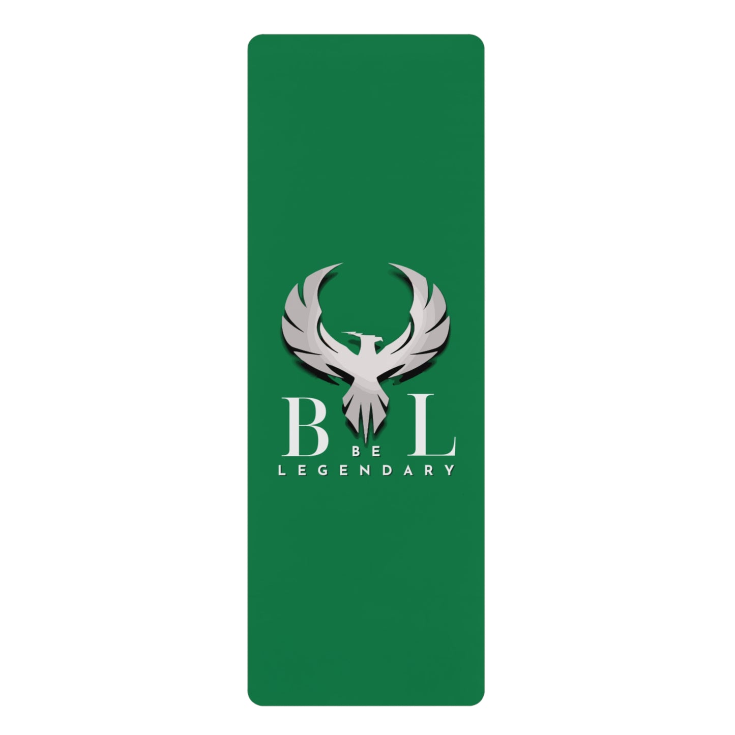 Be Legendary Rubber Yoga Mat - Premium Non-Slip Fitness Mat for Home & Studio