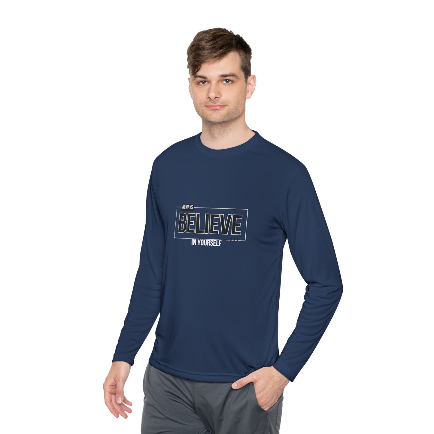 Be Legendary "Game Time" Unisex Long Sleeve Tee - Always Believe | Be Legendary Design