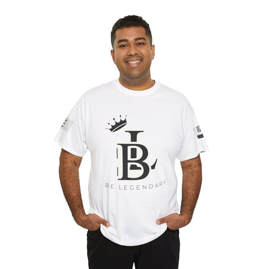Be Legendary Unisex "King of Kings" Heavy Cotton Tee - Graphic T-Shirt for Inspiration and Motivation