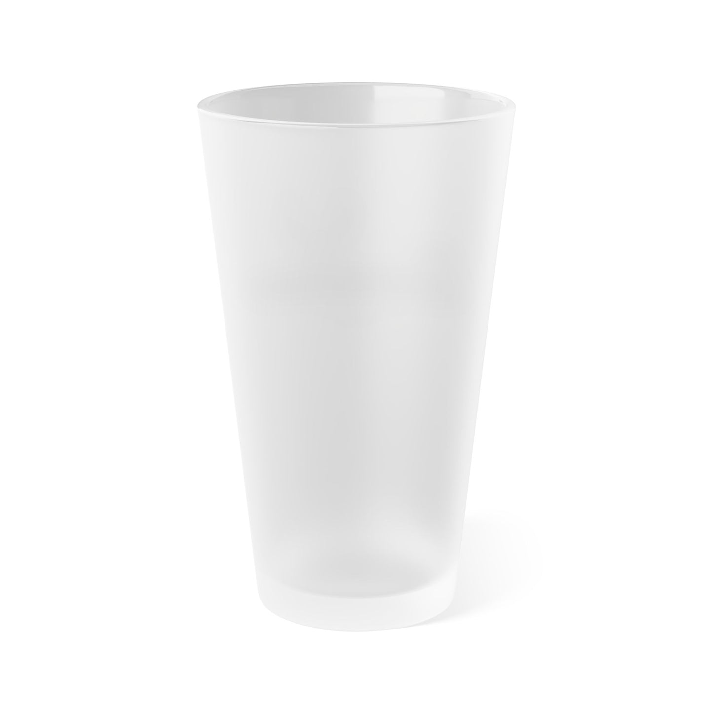 Be Legendary Frosted Pint Glass - 16oz Motivational Drinkware for Celebrations & Gifts