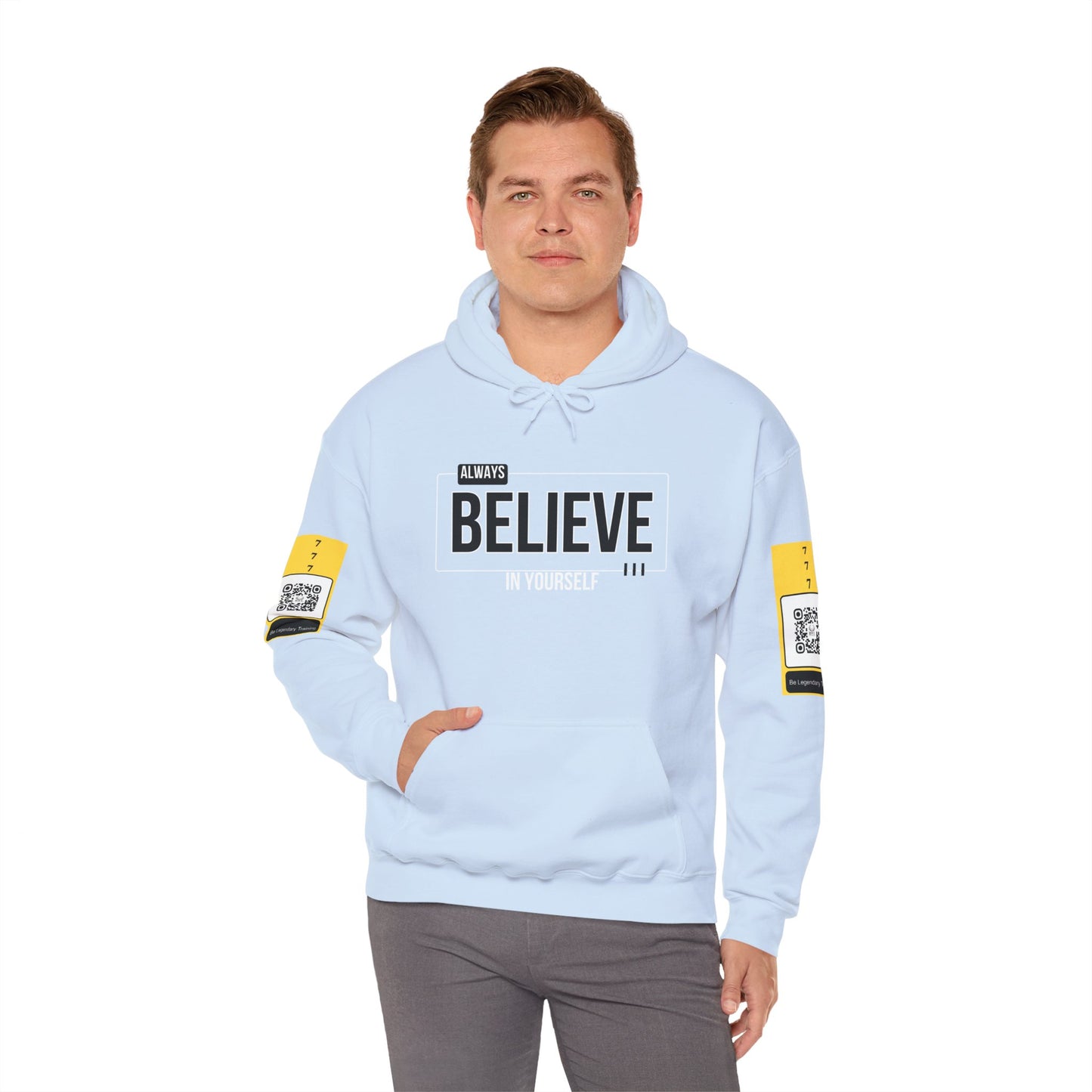 Be Legendary "Mustard Seed" Inspirational Hoodie - Always Believe in Yourself