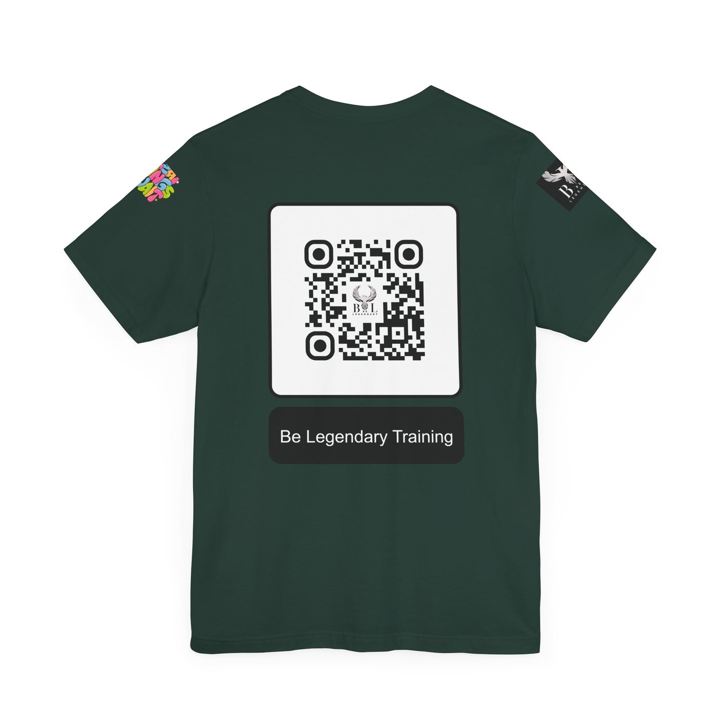 Be Legendary 'Dusk Till Damn" Sunset Inspiration Graphic Tee for Motivational Vibes