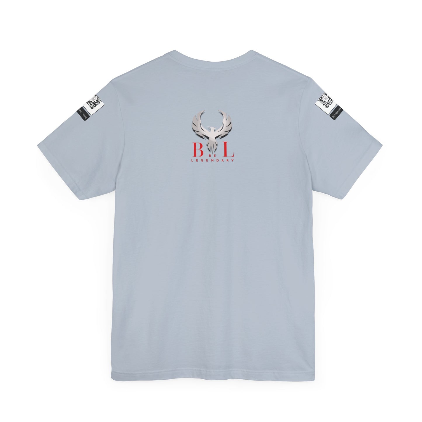 Be Legendary "Never Quit" Unisex Tee - Motivational Short Sleeve Shirt
