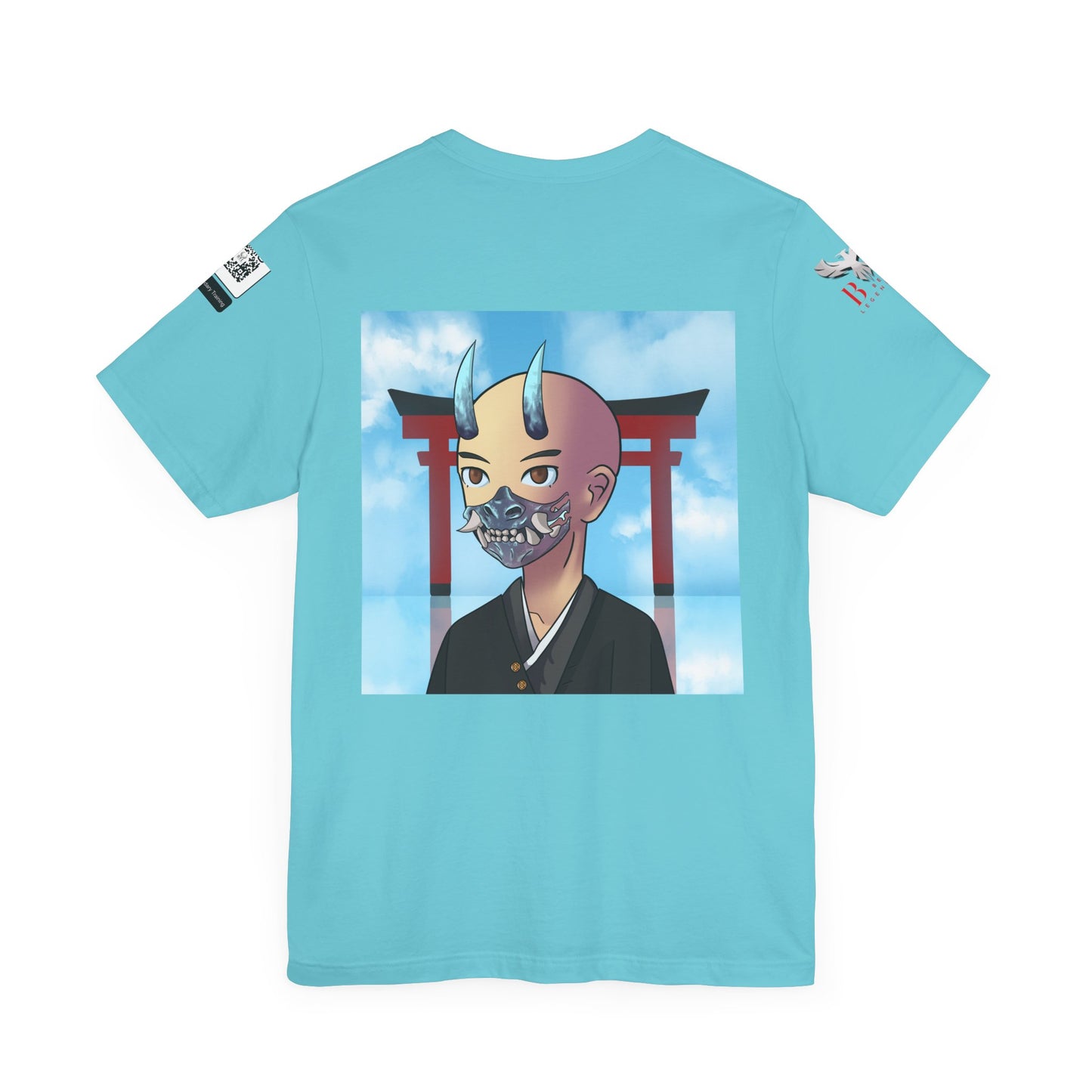 BE LEGENDARY "繁盛 幸運" Hanse Kouun Edition. Unisex Short Sleeve Tee, Graphic T-Shirt, Anime Art Apparel, Casual Wear, Gift for Him/Her