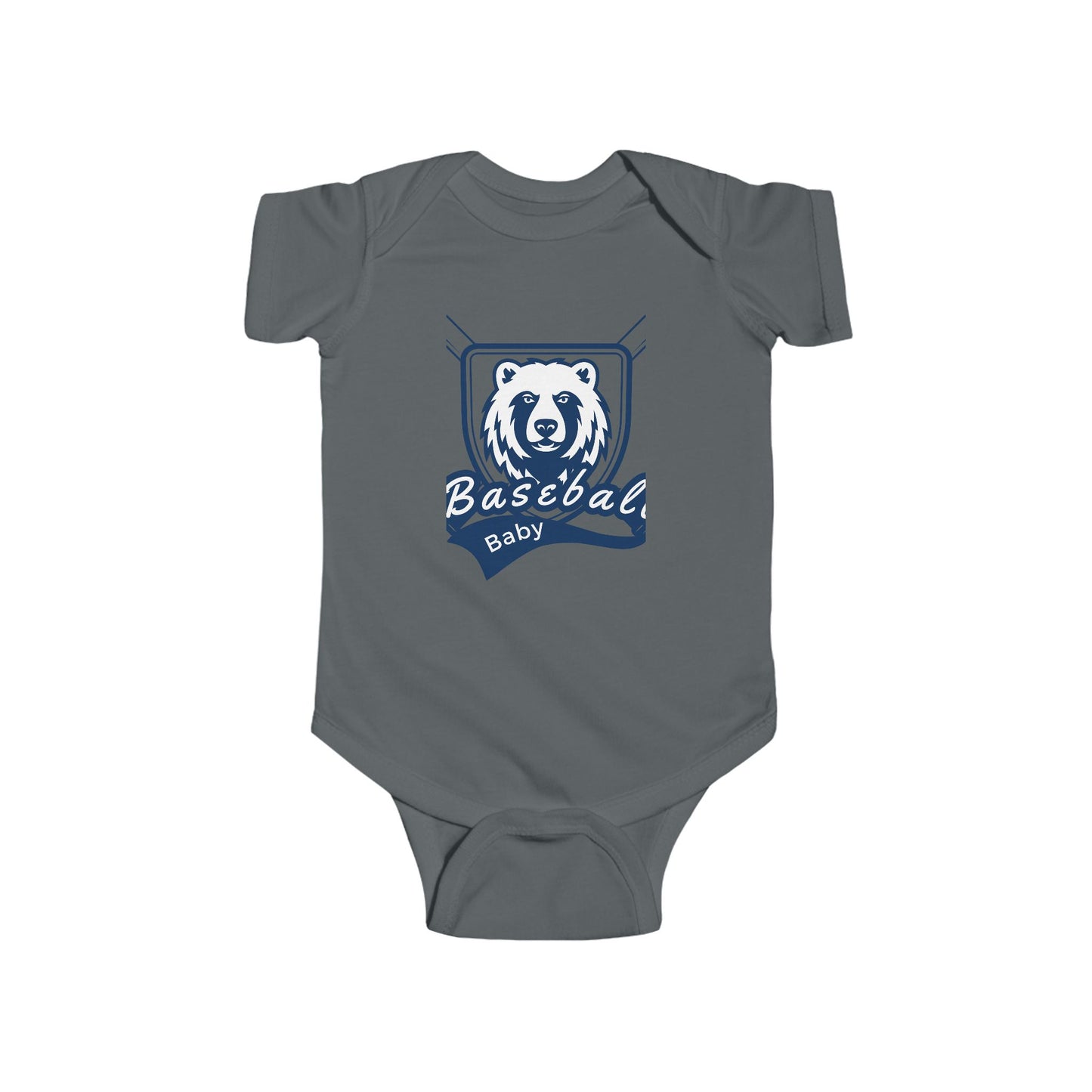 Baseball Forever Infant Bodysuit - Cute Baby Outfit for Sports Lovers