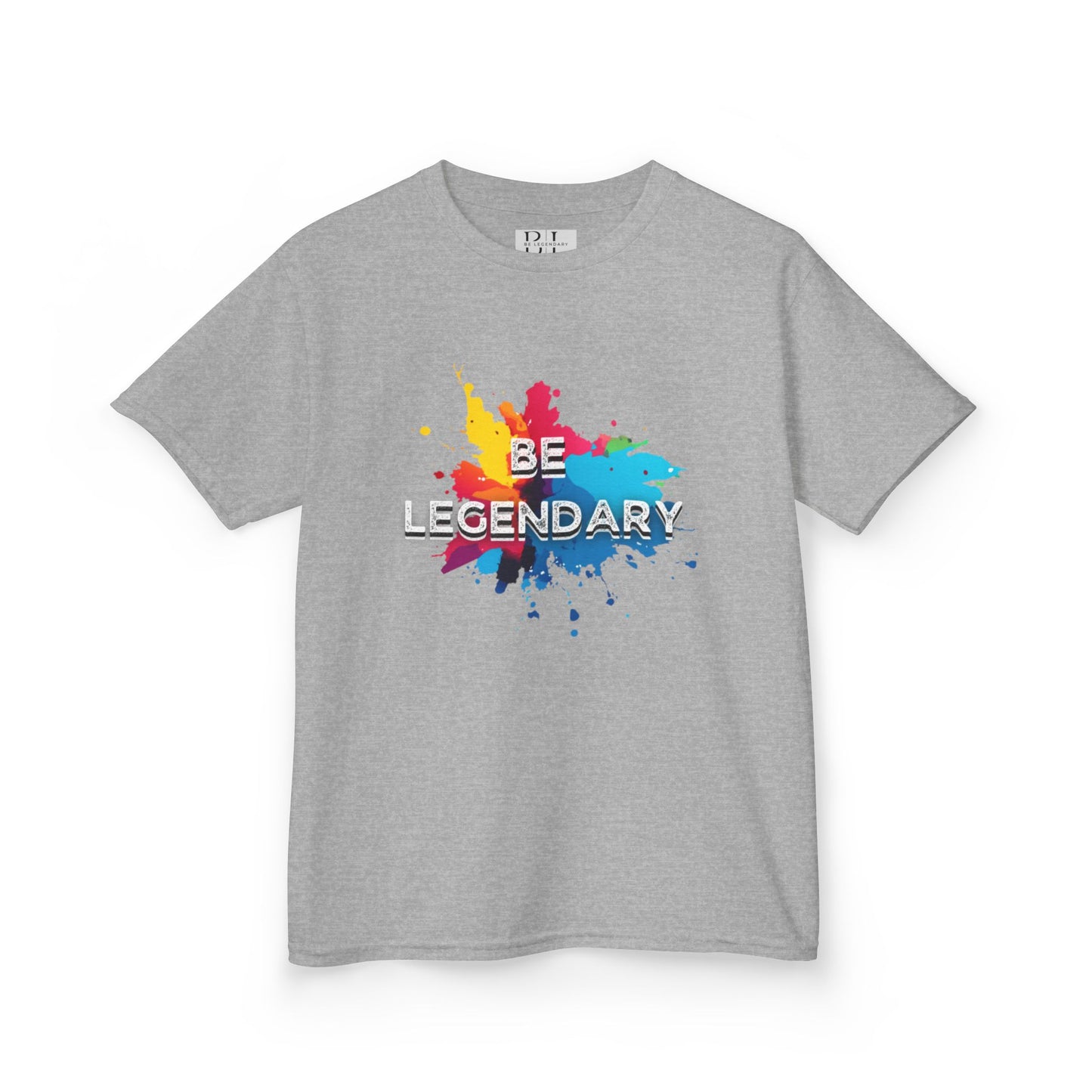 "Kids" Be Legendary "The Passover" Heavy Cotton Tee - Colorful Splash Design for Fun Adventures
