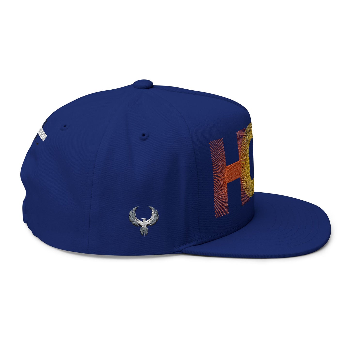 Be Legendary Crown" Hope Embroidered Flat Bill Cap - Stylish & Motivational Hat