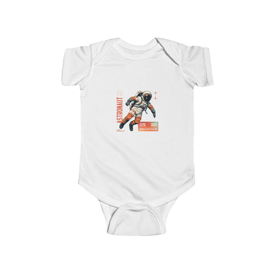 Be Legendary 'Astronaut" Infant Fine Jersey Bodysuit
