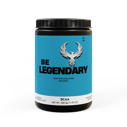 Be Legendary BCAA Supplement, Watermelon (325g, 11.46oz, 45 servings)