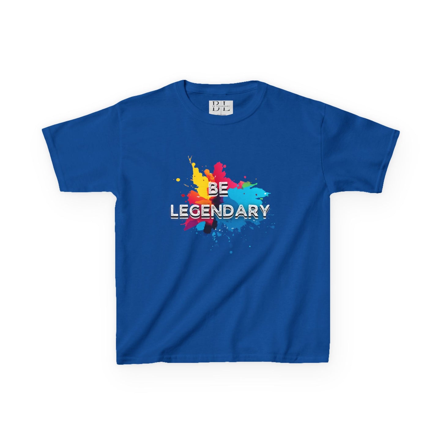 "Kids" Be Legendary "The Passover" Heavy Cotton Tee - Colorful Splash Design for Fun Adventures