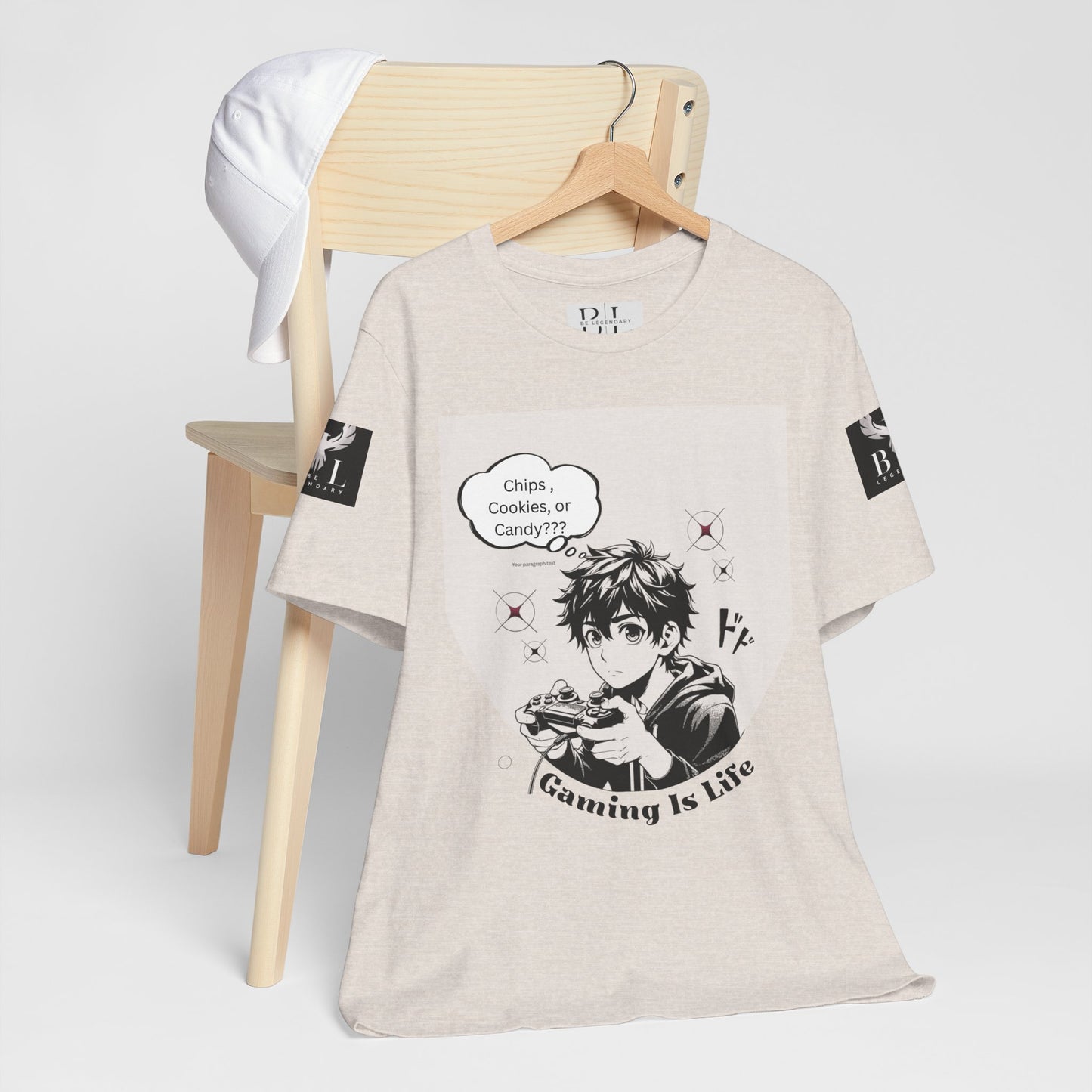 Be Legendary "Get The Sticks" Gaming Is Life Unisex Jersey Tee – Perfect for Gamers & Training Enthusiasts