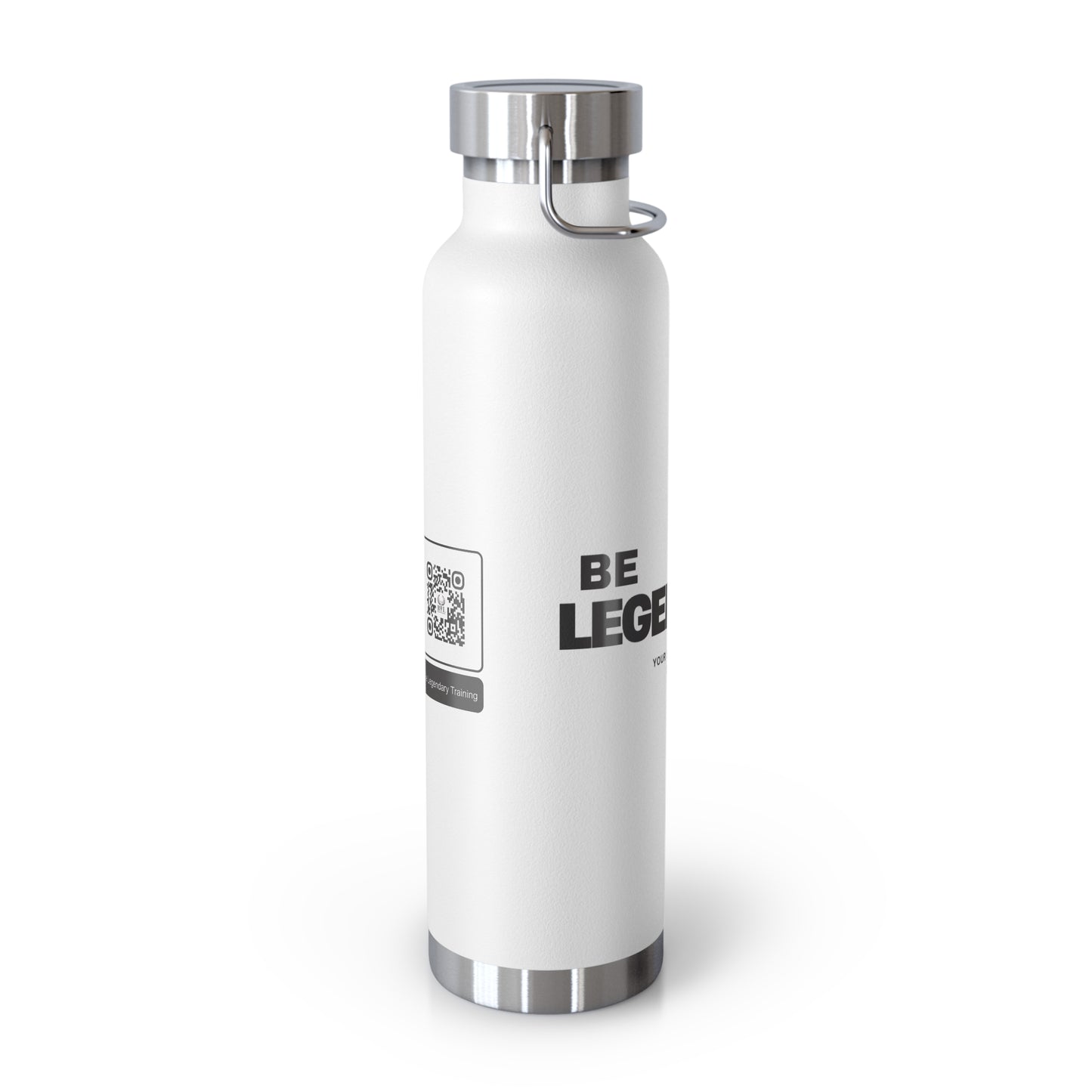 Be Legendary "Holy Grail" Inspirational Copper Vacuum Insulated Bottle - 22oz, ‘Be Legendary’ Design
