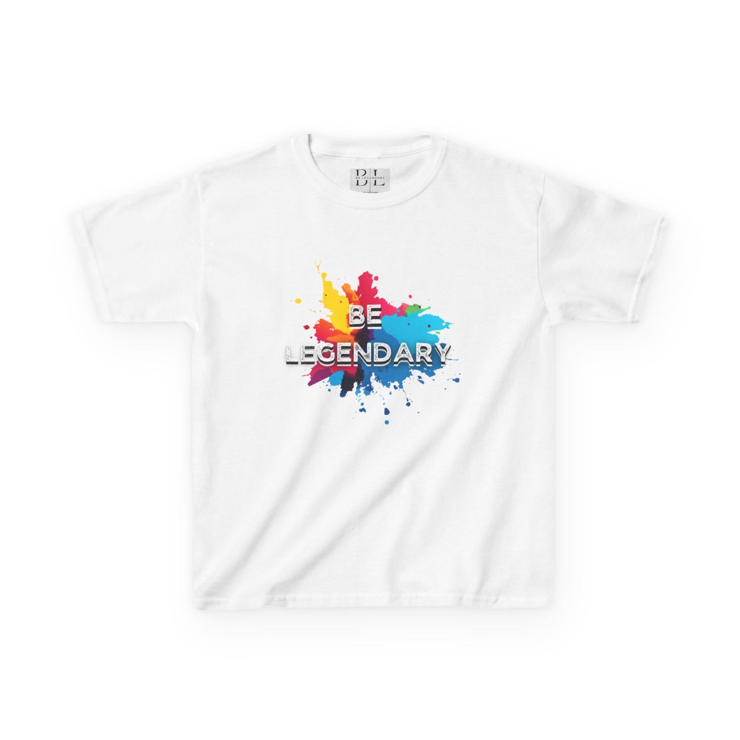 "Kids" Be Legendary "The Passover" Heavy Cotton Tee - Colorful Splash Design for Fun Adventures
