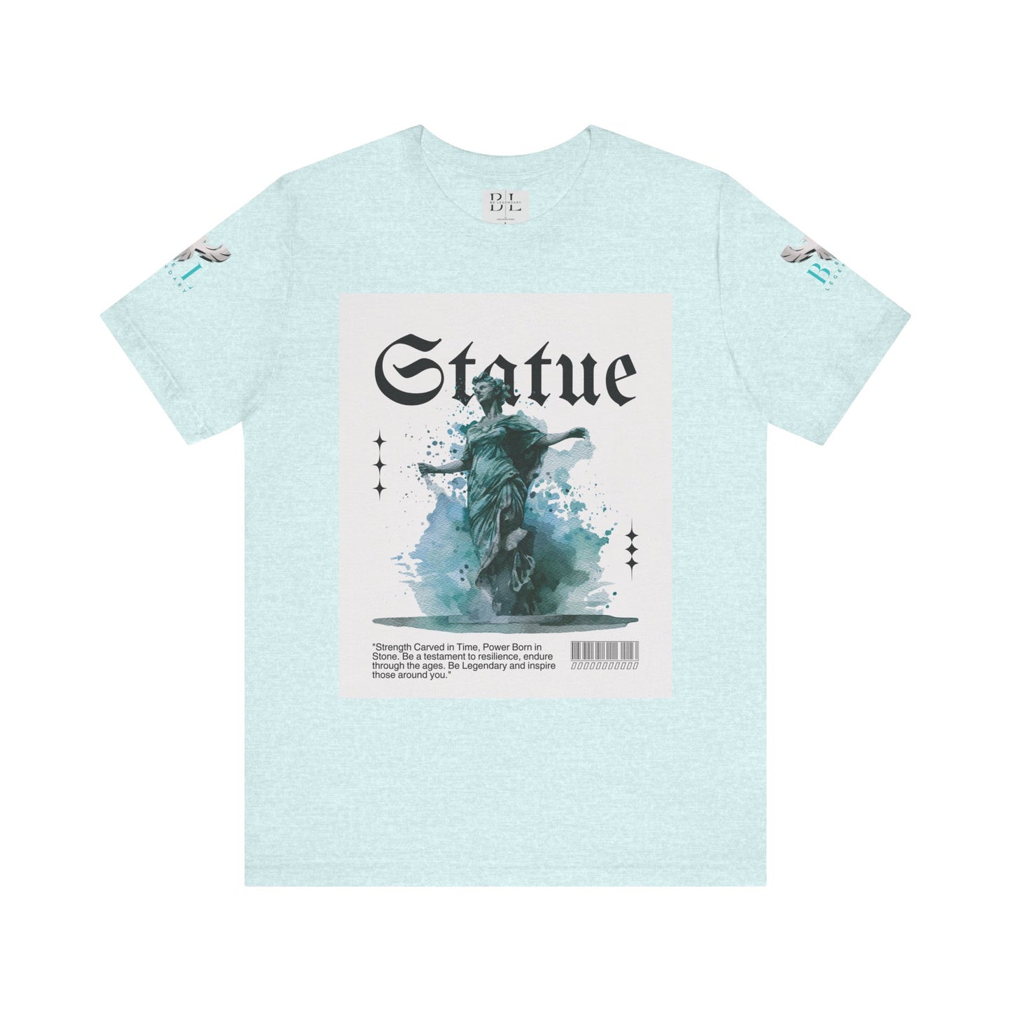 Be Legendary "Immortal" Statue Graphic Unisex Jersey Tee – Embrace Legendary Style