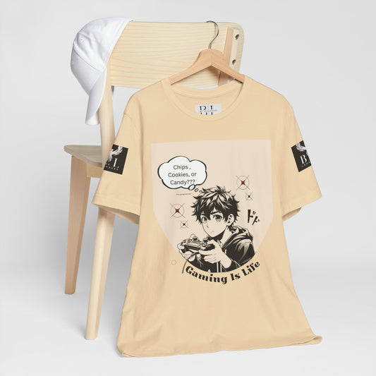 Be Legendary "Get The Sticks" Gaming Is Life Unisex Jersey Tee – Perfect for Gamers & Training Enthusiasts
