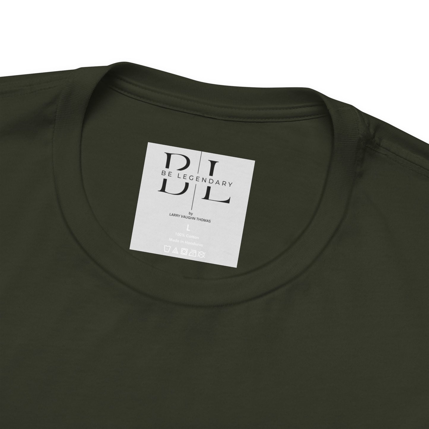 Be Legendary "Never Quit" Unisex Tee - Motivational Short Sleeve Shirt