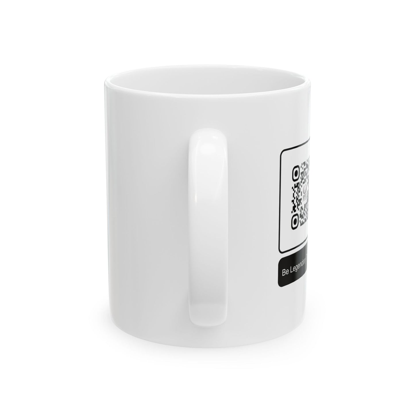 Be Legendary Sexy Coffee Sipper Ceramic Mug - Fun Coffee Lover's Gift (11oz, 15oz)