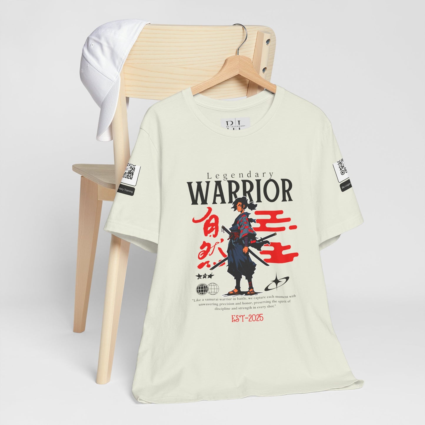 Samurai Warrior Unisex Tee - Bold Graphic T-Shirt for Anime Fans