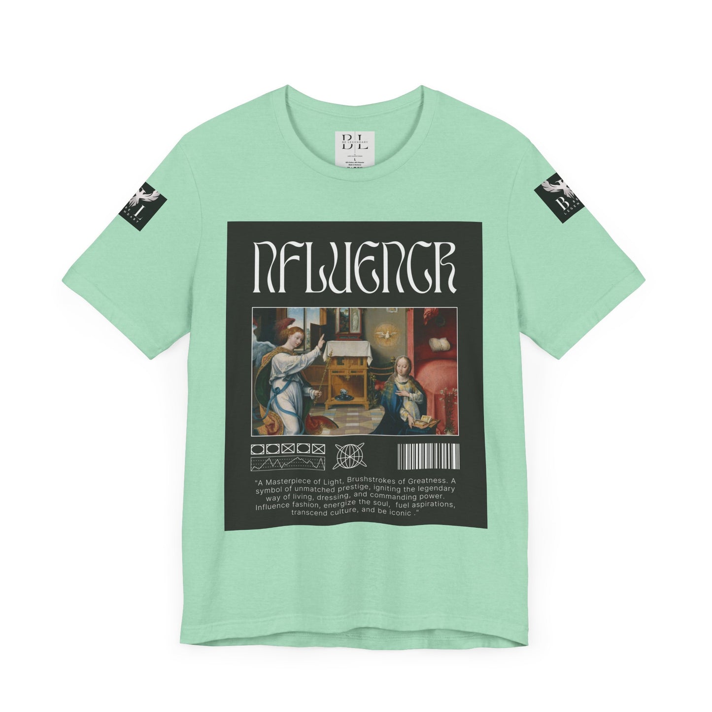 Be Legendary Art-Inspired Unisex Short Sleeve Tee