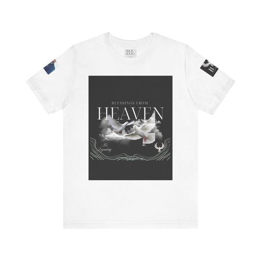 Be Legendary "When Doves Fly" Unisex Heavenly Doves Jersey Short Sleeve Tee
