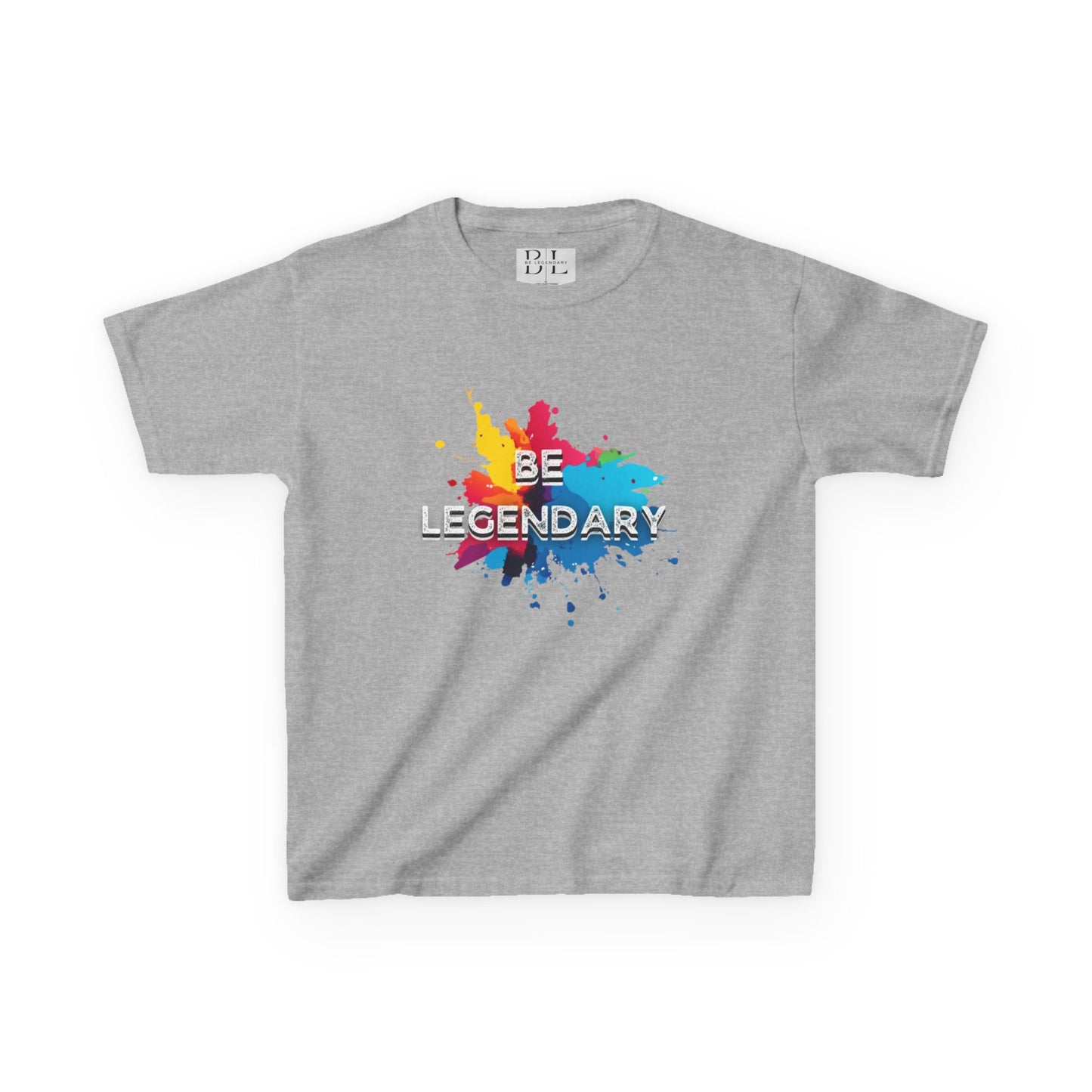 "Kids" Be Legendary "The Passover" Heavy Cotton Tee - Colorful Splash Design for Fun Adventures