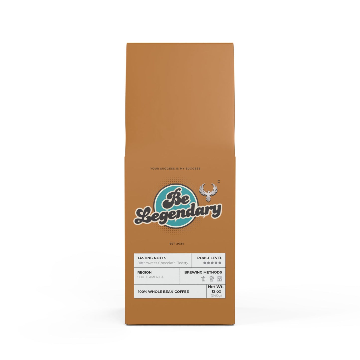 Be Legendary Bitterroot Coffee Blend (Dark French Roast)