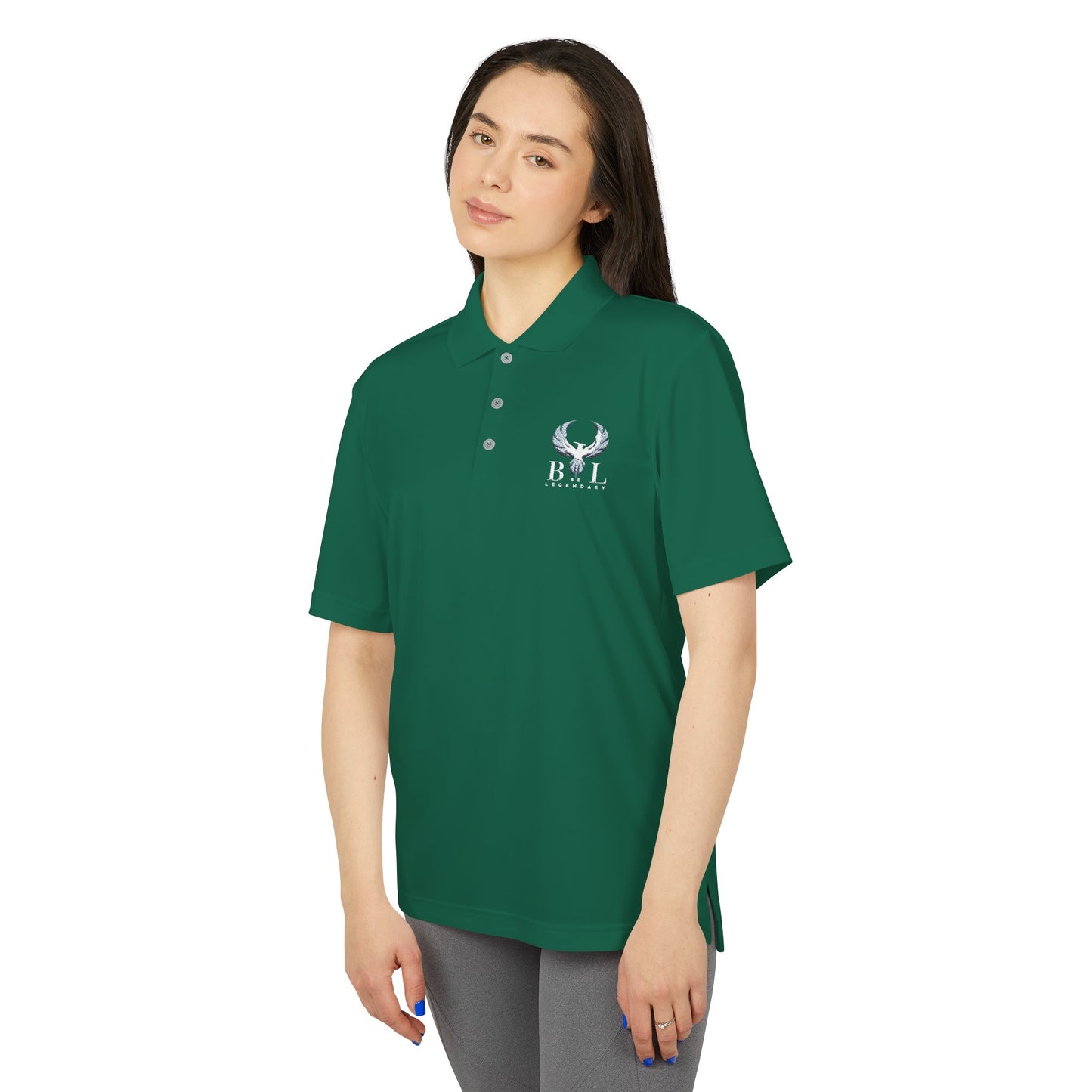Be Legendary " Joint Venture" Adidas Unisex Performance Polo - Stylish Athletic Wear for Active Lifestyle