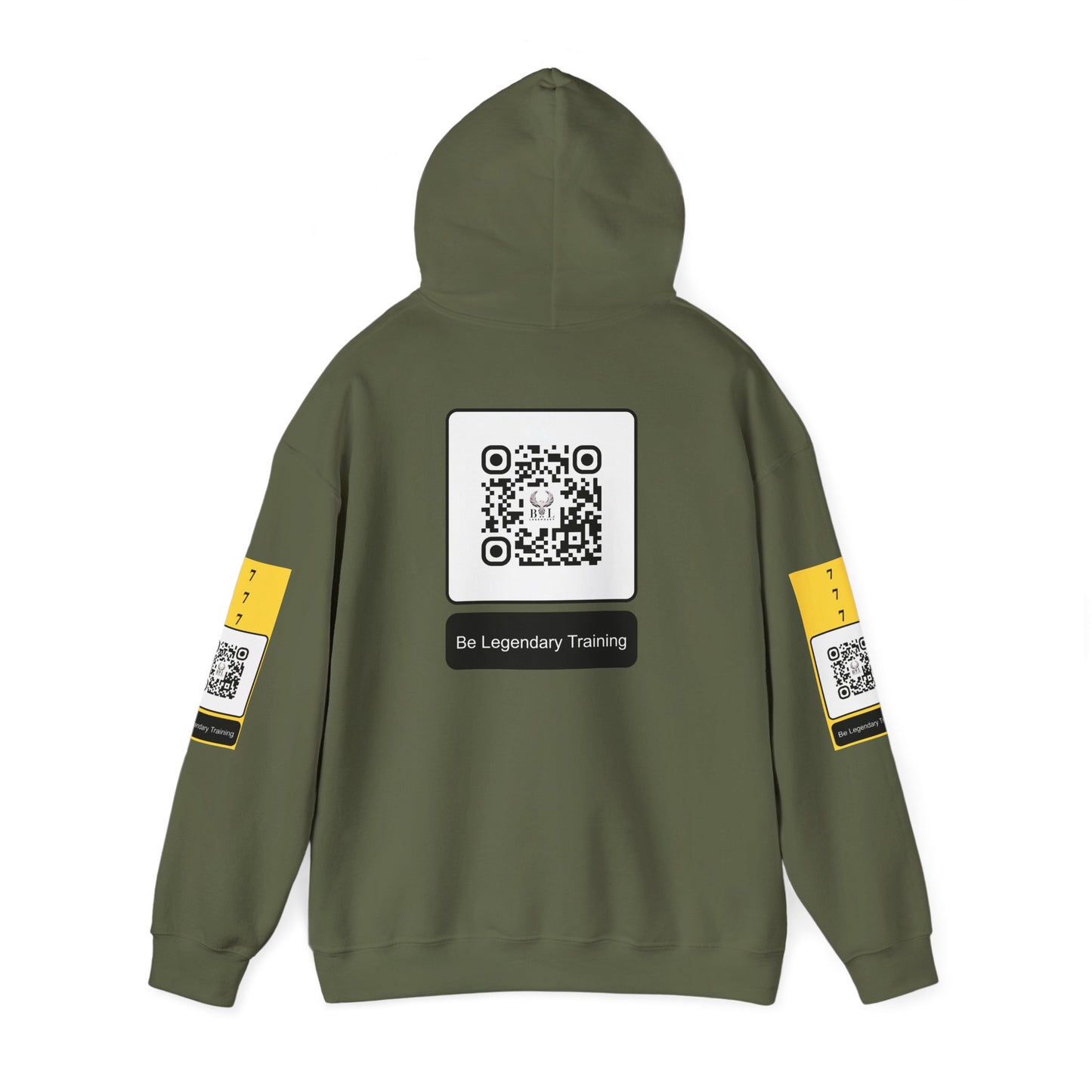 Be Legendary "American Mind State" Grind Hoodie - Unisex Heavy Blend™ Sweatshirt with Motivational Design