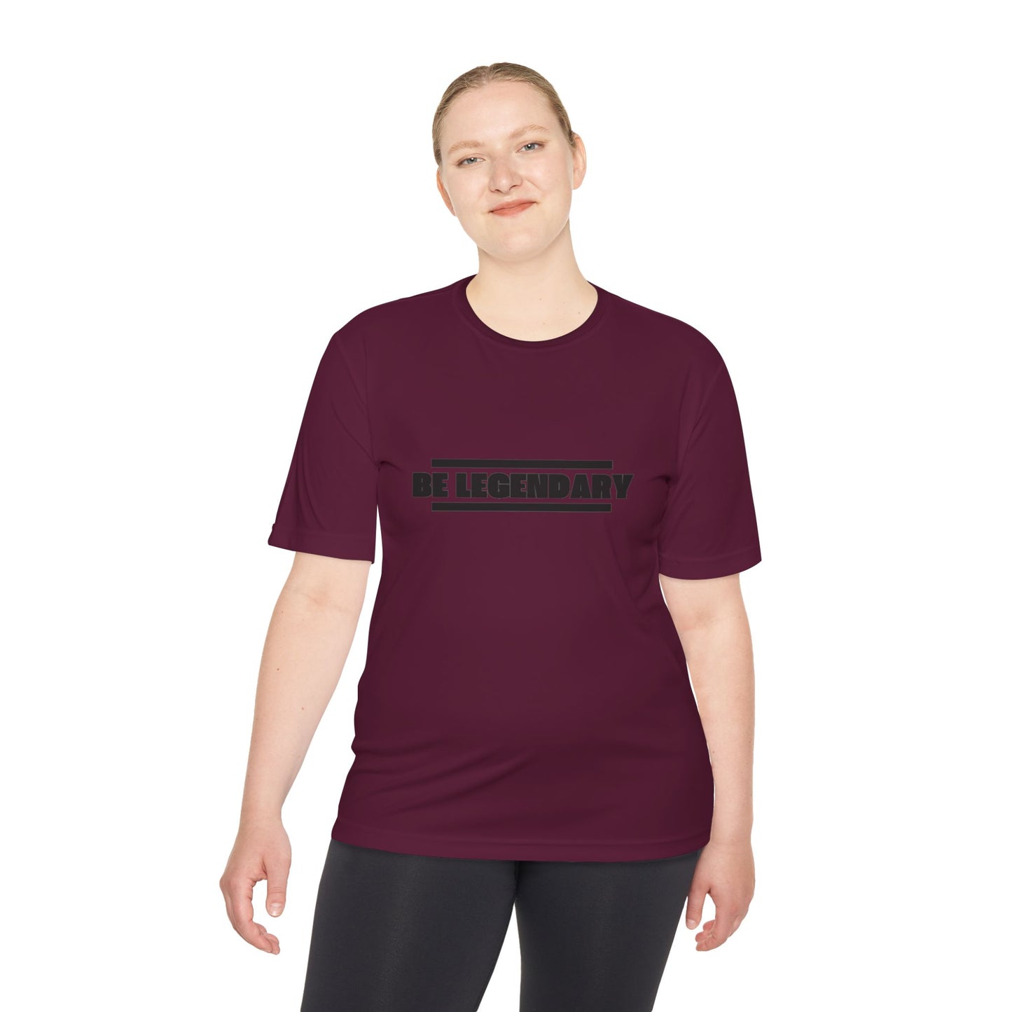 Be Legendary "Game Day" Unisex Moisture Wicking Tee - Perfect for Athletes and Active Lifestyle