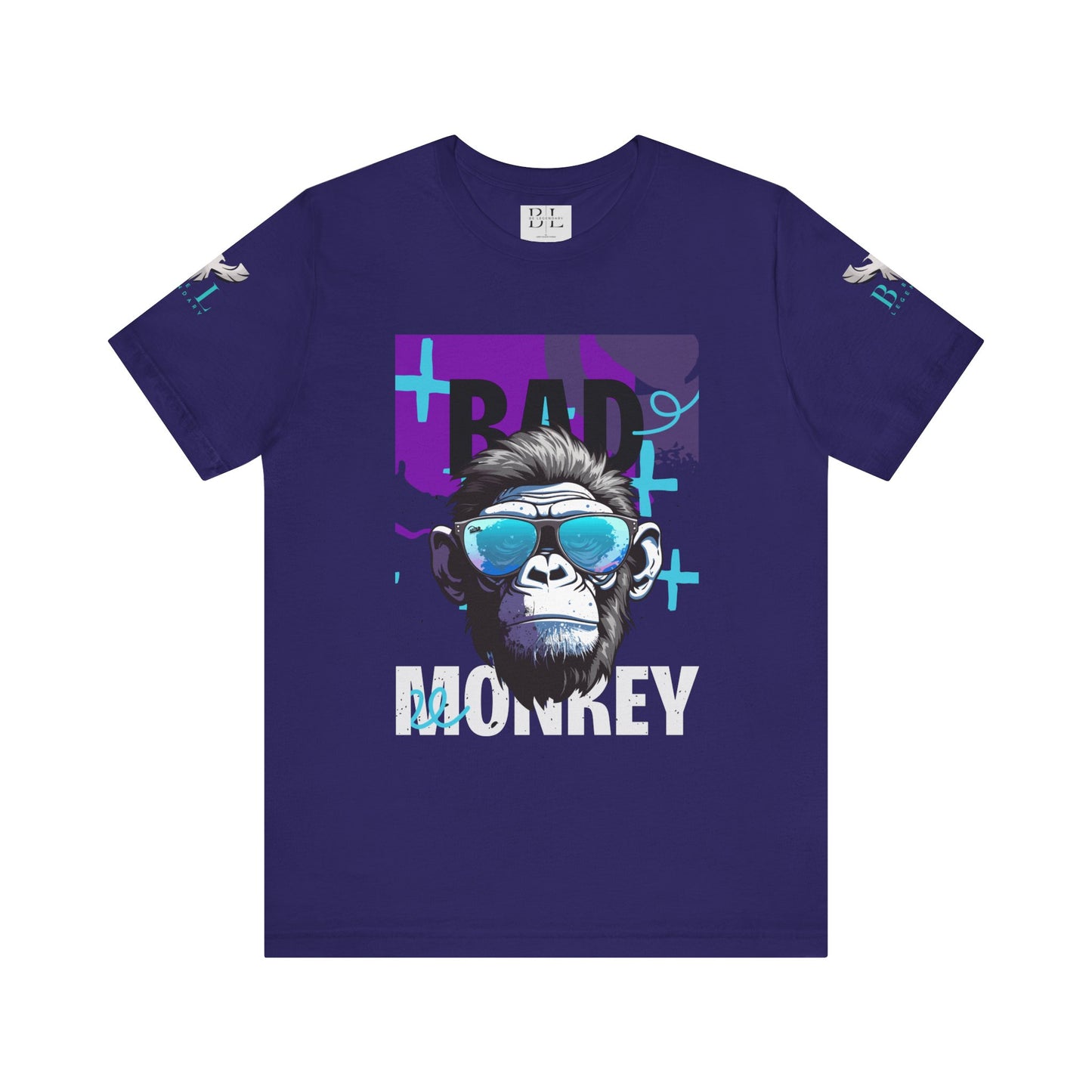 Be Legendary Cool Bad Monkey Tee - Unisex Short Sleeve Graphic Shirt